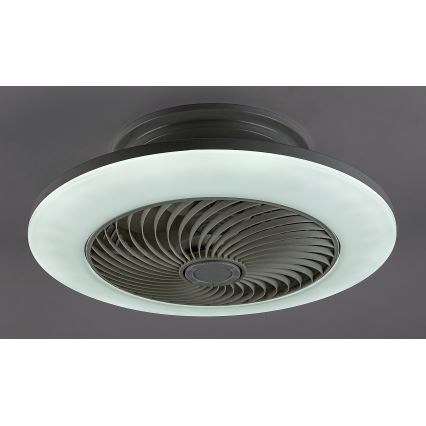 Rabalux - LED Aptumšojama griestu lampa ar ventilatoru DALFON LED/36W/230V 3000-6000K + tālvadības pults