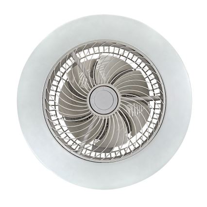 Rabalux - LED Aptumšojama griestu lampa ar ventilatoru DALFON LED/36W/230V 3000-6000K + tālvadības pults