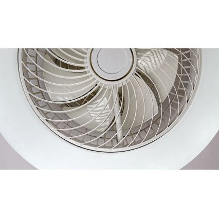 Rabalux - LED Aptumšojama griestu lampa ar ventilatoru DALFON LED/36W/230V 3000-6000K + tālvadības pults