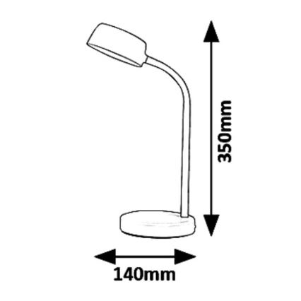 Rabalux - LED Galda lampa LED/4,5W/230V