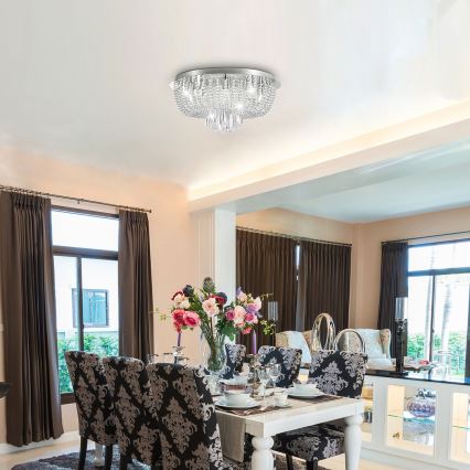 Rabalux - Griestu gaismeklis LARISHA 6xG9/40W/230V Ø 45 cm