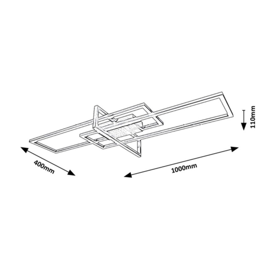 Rabalux - LED Aptumšojama griestu lampa LED/35W/230V