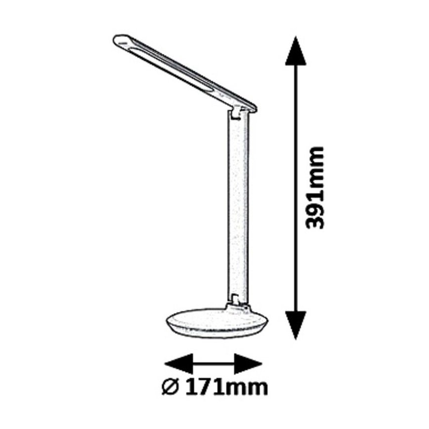 Rabalux 6979 - LED Aptumšojama galda lampa OSIAS LED/9W/230V