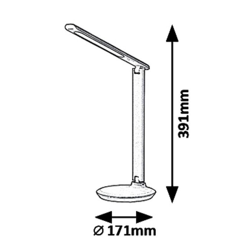 Rabalux 6980 - LED Aptumšojama galda lampa OSIAS LED/9W/230V