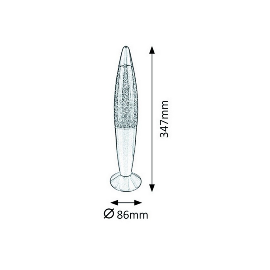 Rabalux - Bērnu galda lampa 1xE14/25W/230V