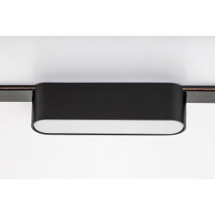 Rabalux - LED Griestu lampa 1-fāzes sliežu sistēmai LED/6W/230V 3000K 11,5 cm melna