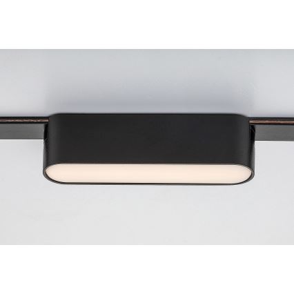 Rabalux - LED Griestu lampa 1-fāzes sliežu sistēmai LED/6W/24V 3000K 11,5 cm melna