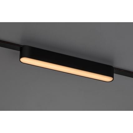 Rabalux - LED Griestu lampa 1-fāzes sliežu sistēmai LED/12W/230V 3000K 22 cm melna
