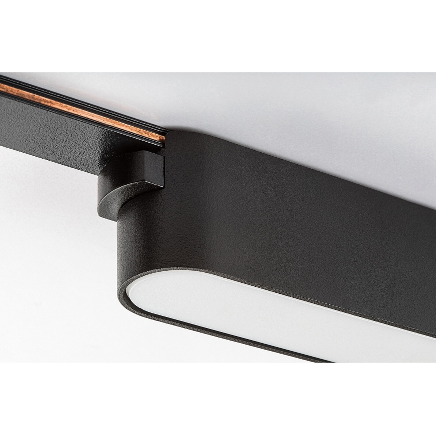 Rabalux - LED Griestu lampa 1-fāzes sliežu sistēmai LED/12W/230V 3000K 22 cm melna