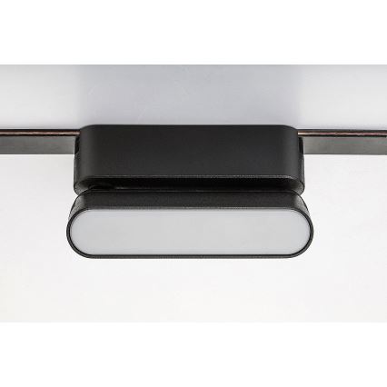 Rabalux - LED Griestu lampa 1-fāzes sliežu sistēmai LED/6W/230V 3000K 11,5 cm melna