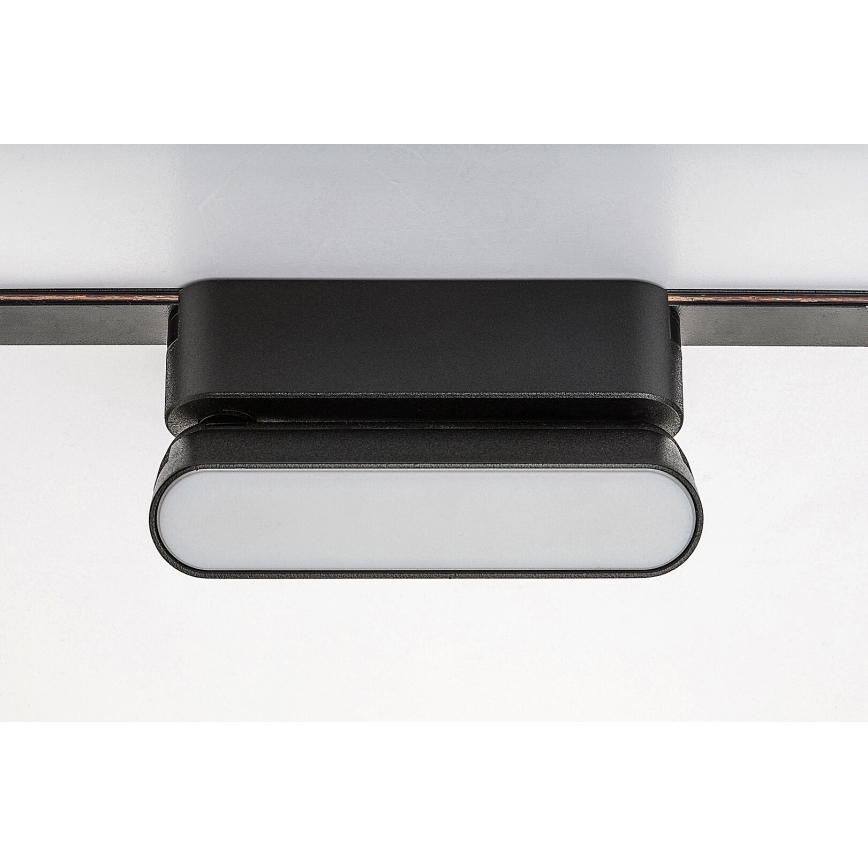 Rabalux - LED Griestu lampa 1-fāzes sliežu sistēmai LED/6W/230V 3000K 11,5 cm melna