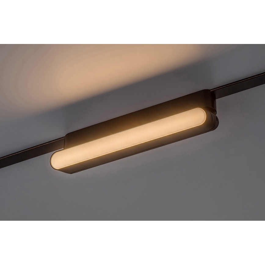 Rabalux - LED Griestu lampa 1-fāzes sliežu sistēmai LED/12W/230V 3000K 22 cm melna