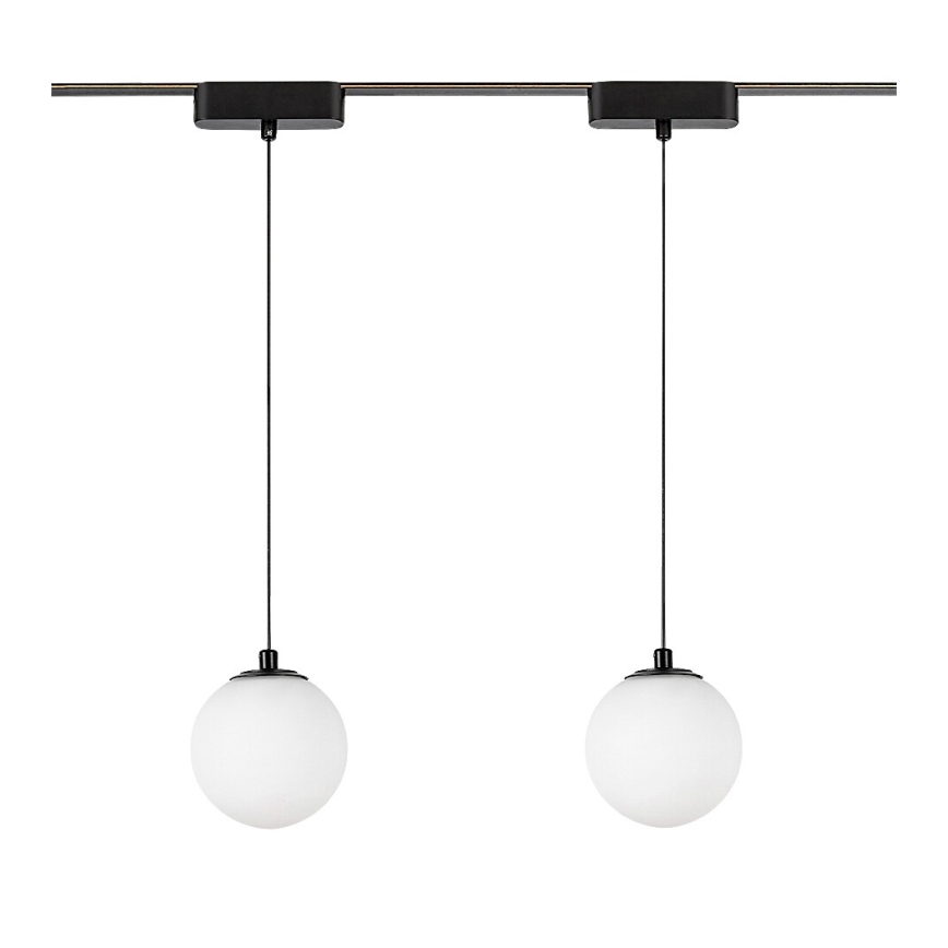 Rabalux - LED Lustra ar auklu 1 fāzes sliežu sistēmai LED/5W/230V 3000K melna