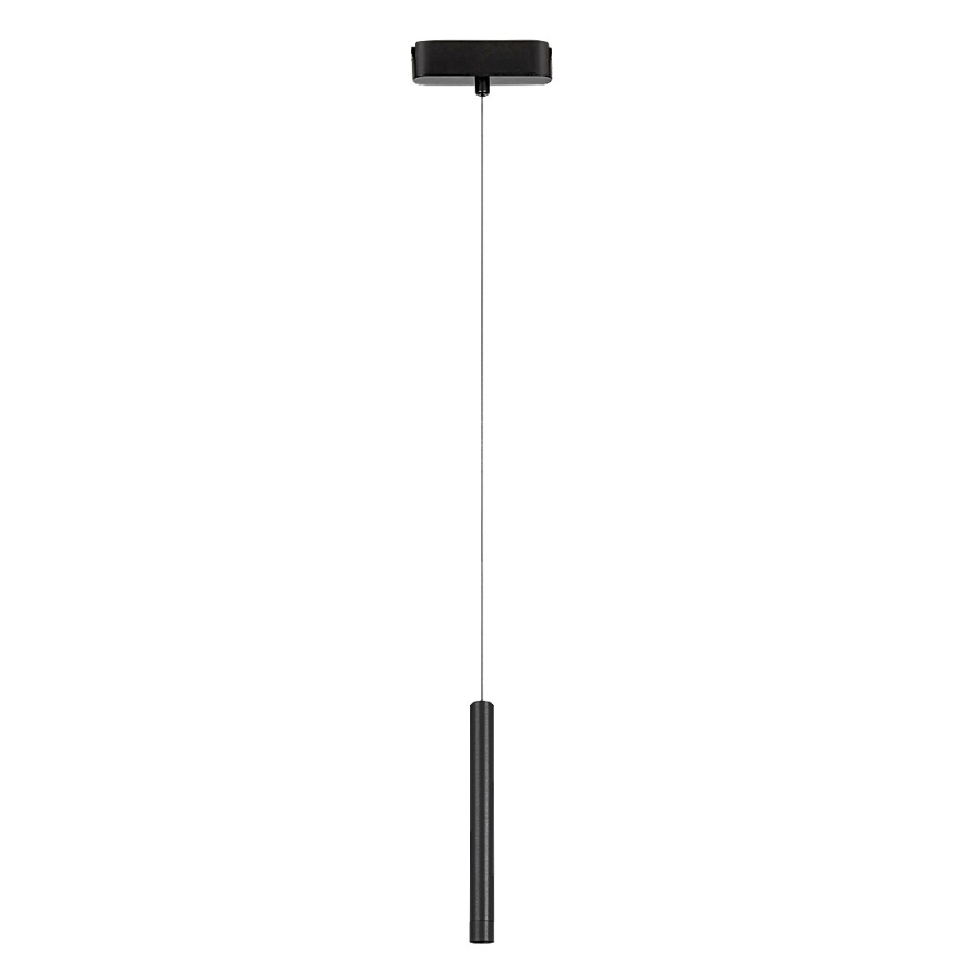 Rabalux - LED Lustra ar auklu 1 fāzes sliežu sistēmai LED/5W/230V 3000K melna
