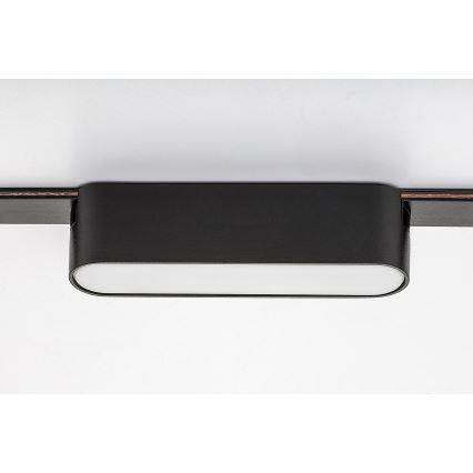 Rabalux - LED Griestu lampa 1-fāzes sliežu sistēmai LED/6W/230V 3000K 11,5 cm melna