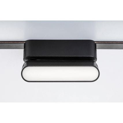 Rabalux - LED Griestu lampa 1-fāzes sliežu sistēmai LED/6W/230V 4000K 11,5 cm melna