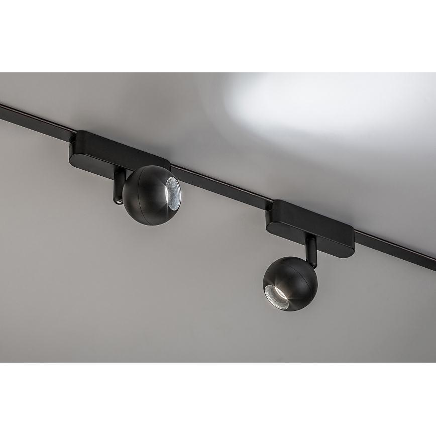 Rabalux - LED Starmetis 1-fāzes sliežu sistēmai LED/5W/24V 4000K melna