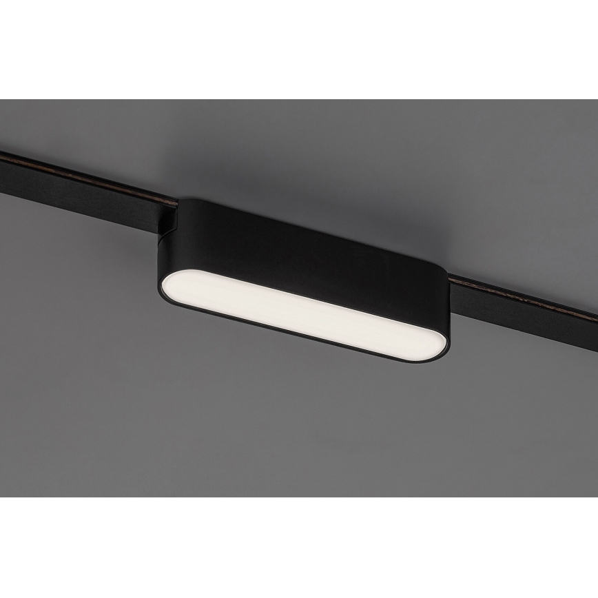 Rabalux - LED Aptumšojama griestu lampa 1-fāzes sliežu sistēmai LED/6W/24V 2700-5500K Wi-Fi Tuya 11,5 cm melna