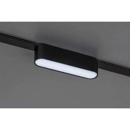 Rabalux - LED Aptumšojama griestu lampa 1-fāzes sliežu sistēmai LED/6W/24V 2700-5500K Wi-Fi Tuya 11,5 cm melna