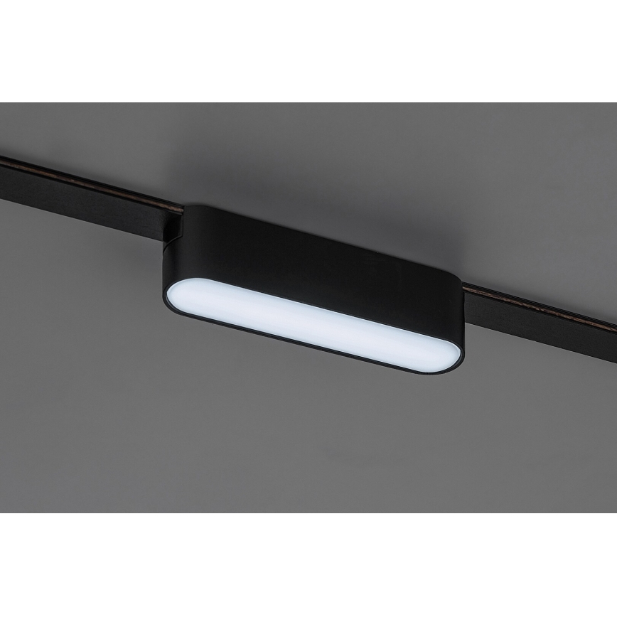 Rabalux - LED Aptumšojama griestu lampa 1-fāzes sliežu sistēmai LED/6W/24V 2700-5500K Wi-Fi Tuya 11,5 cm melna