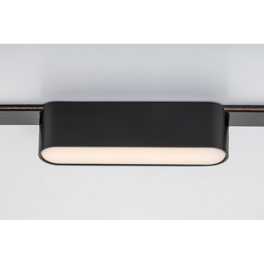 Rabalux - LED Aptumšojama griestu lampa 1-fāzes sliežu sistēmai LED/6W/24V 2700-5500K Wi-Fi Tuya 11,5 cm melna
