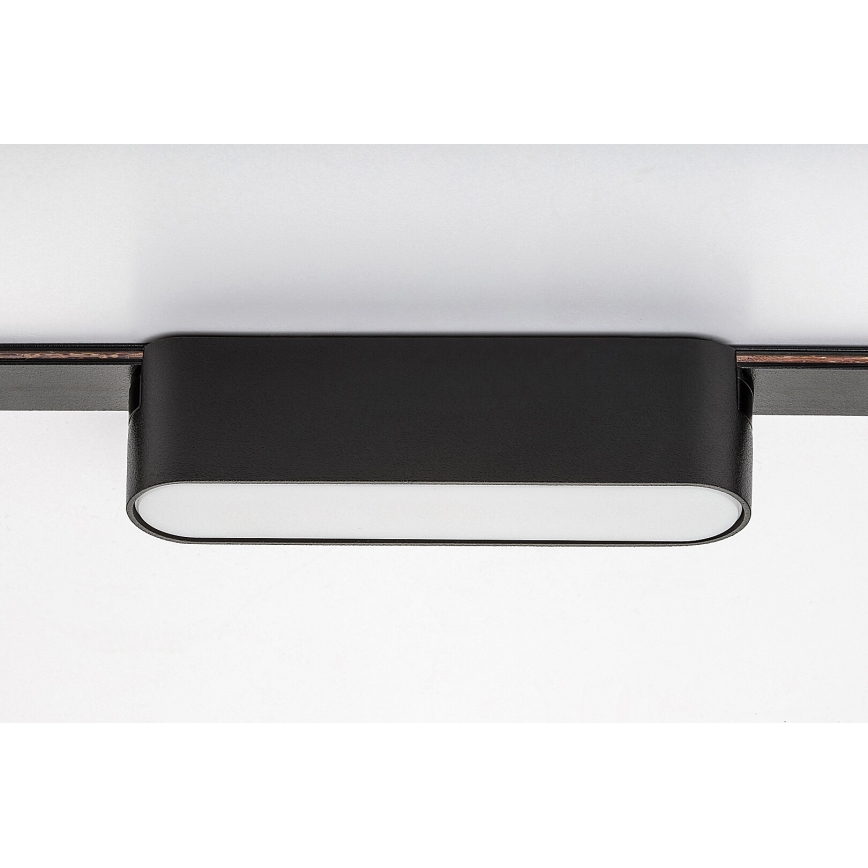 Rabalux - LED Aptumšojama griestu lampa 1-fāzes sliežu sistēmai LED/6W/24V 2700-5500K Wi-Fi Tuya 11,5 cm melna