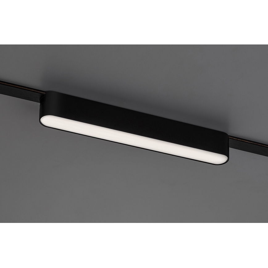 Rabalux - LED Aptumšojama griestu lampa 1-fāzes sliežu sistēmai LED/12W/24V 2700-5500K Wi-Fi Tuya 22 cm melna