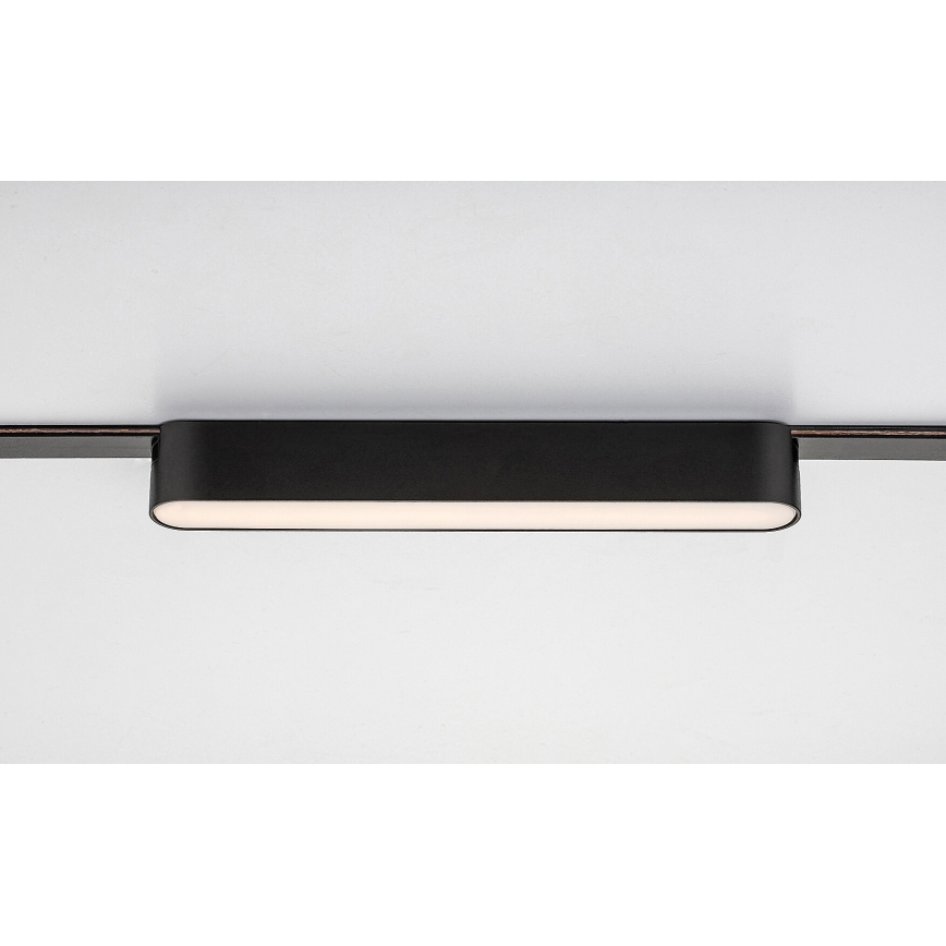 Rabalux - LED Aptumšojama griestu lampa 1-fāzes sliežu sistēmai LED/12W/24V 2700-5500K Wi-Fi Tuya 22 cm melna