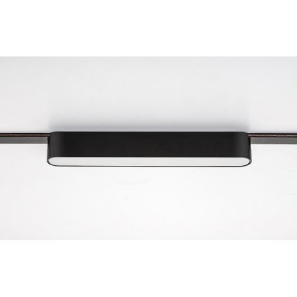 Rabalux - LED Aptumšojama griestu lampa 1-fāzes sliežu sistēmai LED/12W/24V 2700-5500K Wi-Fi Tuya 22 cm melna