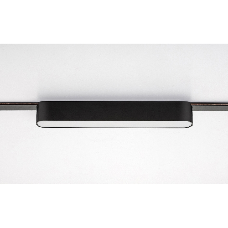 Rabalux - LED Aptumšojama griestu lampa 1-fāzes sliežu sistēmai LED/12W/24V 2700-5500K Wi-Fi Tuya 22 cm melna