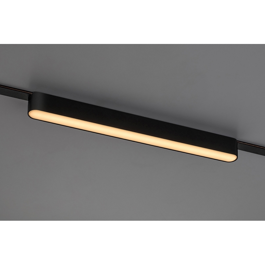 Rabalux - LED Aptumšojama griestu lampa 1-fāzes sliežu sistēmai LED/16W/24V 2700-5500K Wi-Fi Tuya 33 cm melna