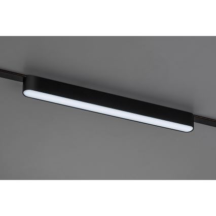 Rabalux - LED Aptumšojama griestu lampa 1-fāzes sliežu sistēmai LED/16W/24V 2700-5500K Wi-Fi Tuya 33 cm melna