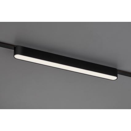 Rabalux - LED Aptumšojama griestu lampa 1-fāzes sliežu sistēmai LED/16W/24V 2700-5500K Wi-Fi Tuya 33 cm melna