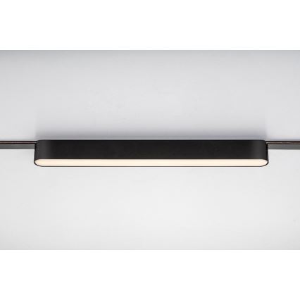 Rabalux - LED Aptumšojama griestu lampa 1-fāzes sliežu sistēmai LED/16W/24V 2700-5500K Wi-Fi Tuya 33 cm melna