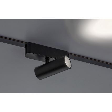 Rabalux - LED Aptumšojams starmetis 1-fāzes sliežu sistēmai LED/5W/24V 2700-5500K Wi-Fi Tuya melna