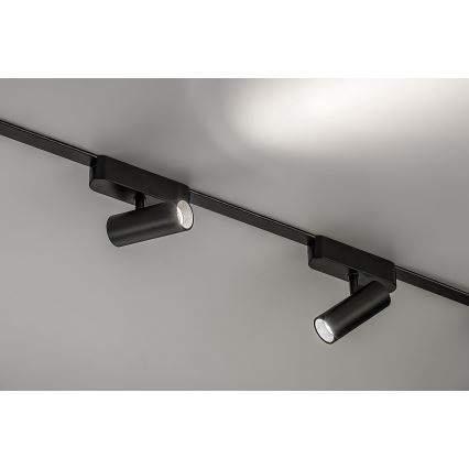 Rabalux - LED Aptumšojams starmetis 1-fāzes sliežu sistēmai LED/5W/24V 2700-5500K Wi-Fi Tuya melna