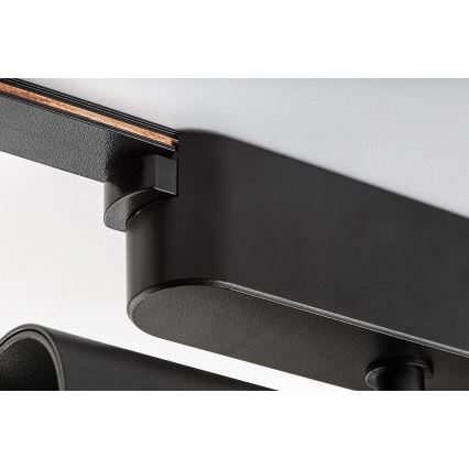 Rabalux - LED Aptumšojams starmetis 1-fāzes sliežu sistēmai LED/9W/24V 2700-5500K Wi-Fi Tuya melna