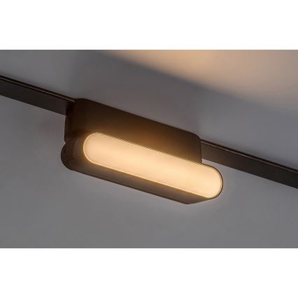 Rabalux - LED Aptumšojama griestu lampa 1-fāzes sliežu sistēmai LED/4W/24V 2700-5500K Wi-Fi Tuya 11,5 cm melna