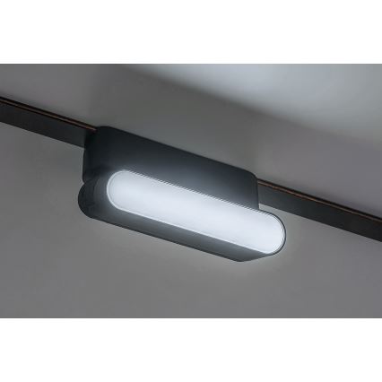 Rabalux - LED Aptumšojama griestu lampa 1-fāzes sliežu sistēmai LED/4W/24V 2700-5500K Wi-Fi Tuya 11,5 cm melna