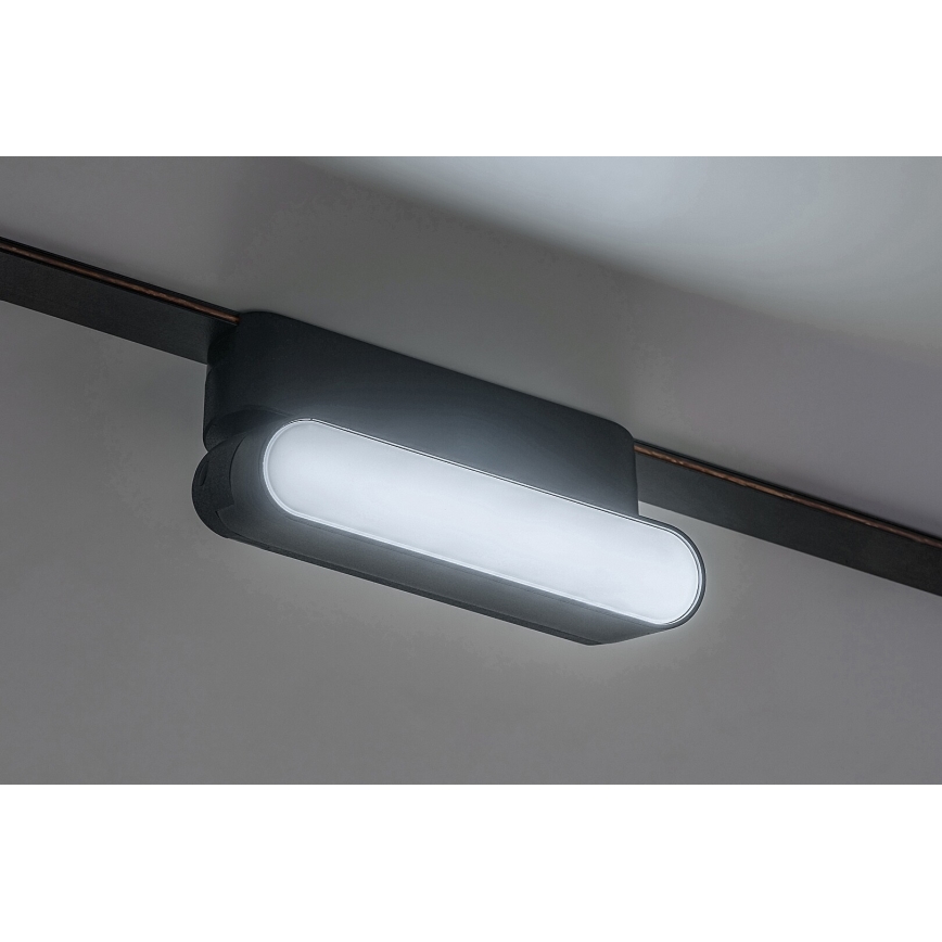 Rabalux - LED Aptumšojama griestu lampa 1-fāzes sliežu sistēmai LED/4W/24V 2700-5500K Wi-Fi Tuya 11,5 cm melna