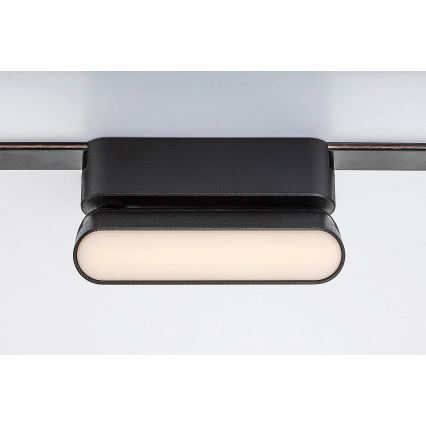Rabalux - LED Aptumšojama griestu lampa 1-fāzes sliežu sistēmai LED/4W/24V 2700-5500K Wi-Fi Tuya 11,5 cm melna