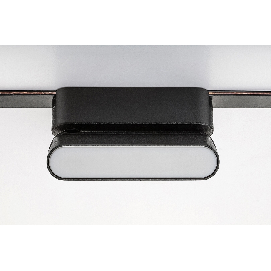 Rabalux - LED Aptumšojama griestu lampa 1-fāzes sliežu sistēmai LED/4W/24V 2700-5500K Wi-Fi Tuya 11,5 cm melna