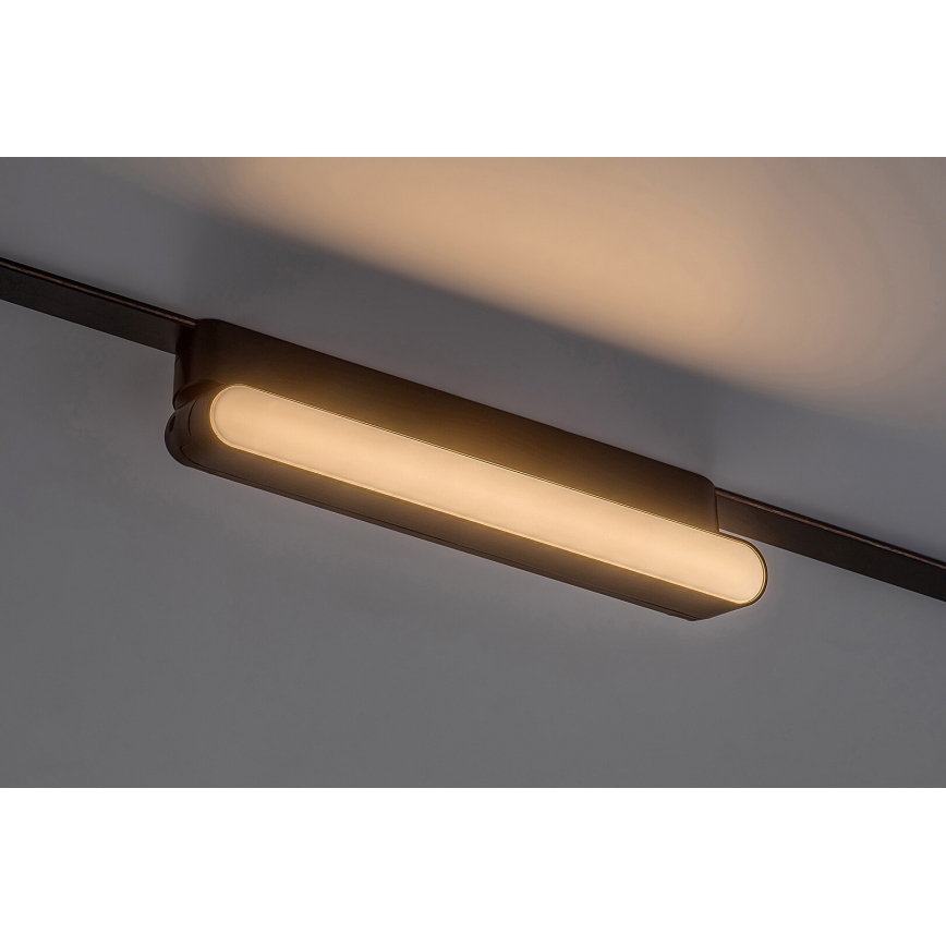 Rabalux - LED Aptumšojama griestu lampa 1-fāzes sliežu sistēmai LED/7W/24V 2700-5500K Wi-Fi Tuya 22 cm melna