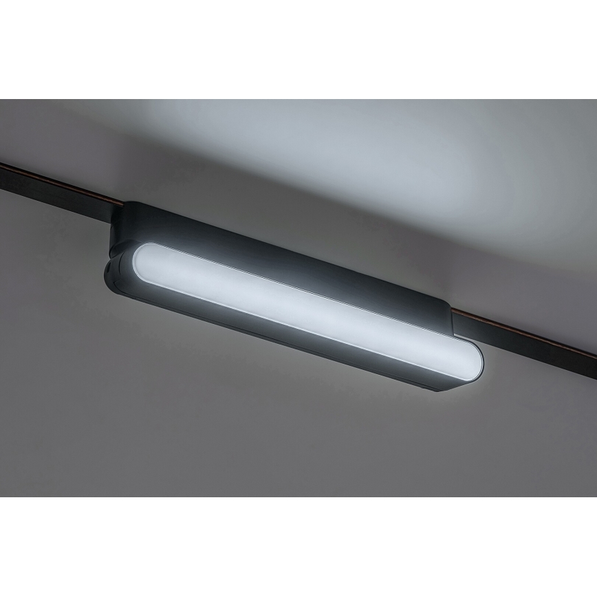 Rabalux - LED Aptumšojama griestu lampa 1-fāzes sliežu sistēmai LED/7W/24V 2700-5500K Wi-Fi Tuya 22 cm melna