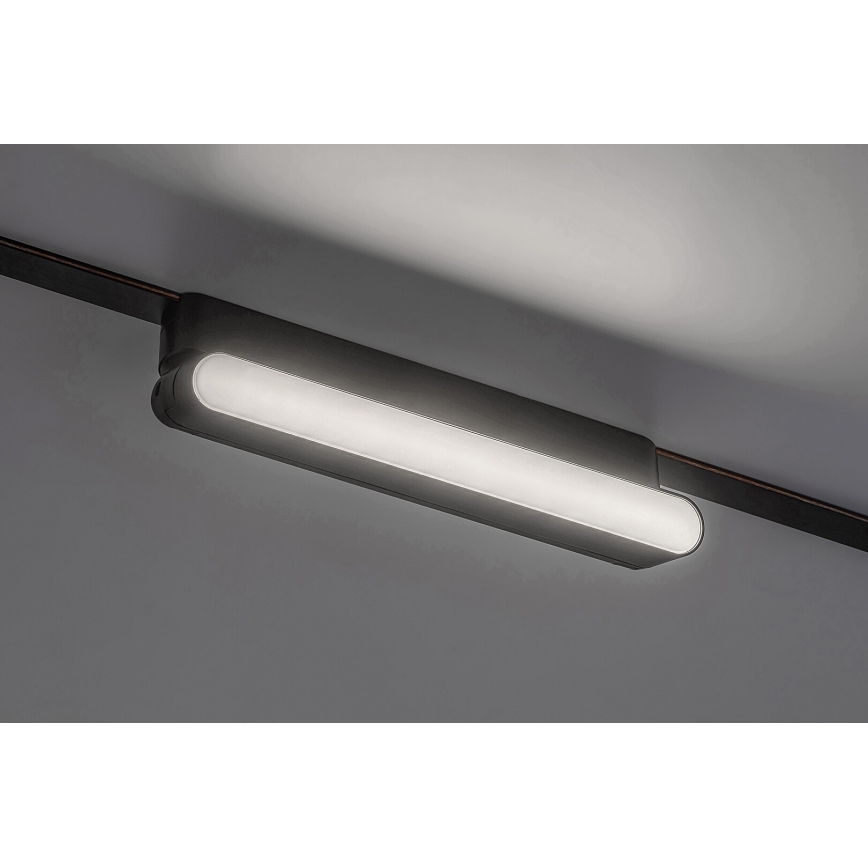 Rabalux - LED Aptumšojama griestu lampa 1-fāzes sliežu sistēmai LED/7W/24V 2700-5500K Wi-Fi Tuya 22 cm melna