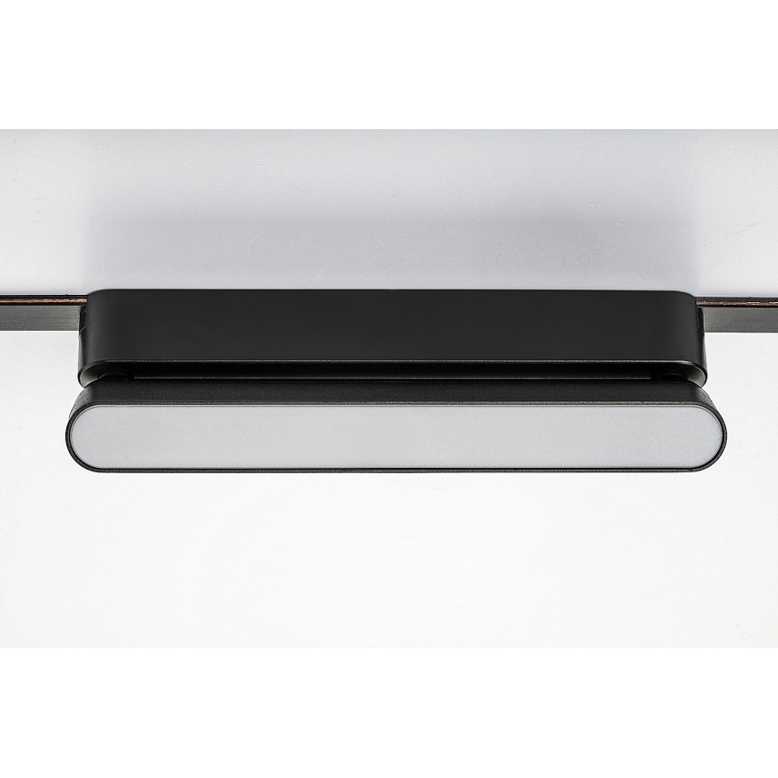 Rabalux - LED Aptumšojama griestu lampa 1-fāzes sliežu sistēmai LED/7W/24V 2700-5500K Wi-Fi Tuya 22 cm melna