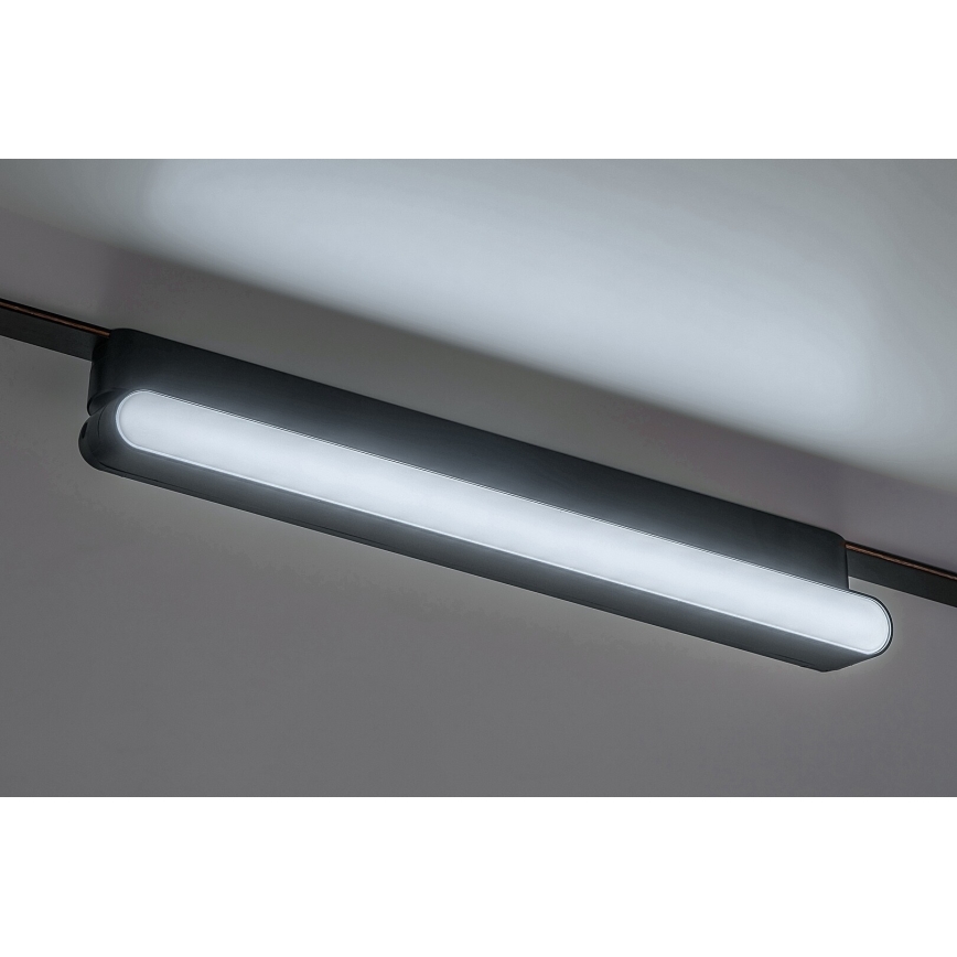 Rabalux - LED Aptumšojama griestu lampa 1-fāzes sliežu sistēmai LED/13W/24V 2700-5500K Wi-Fi Tuya 33 cm melna