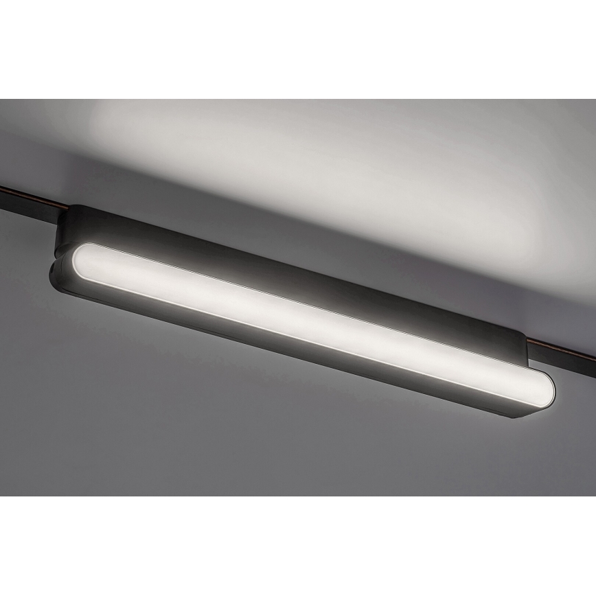 Rabalux - LED Aptumšojama griestu lampa 1-fāzes sliežu sistēmai LED/13W/24V 2700-5500K Wi-Fi Tuya 33 cm melna