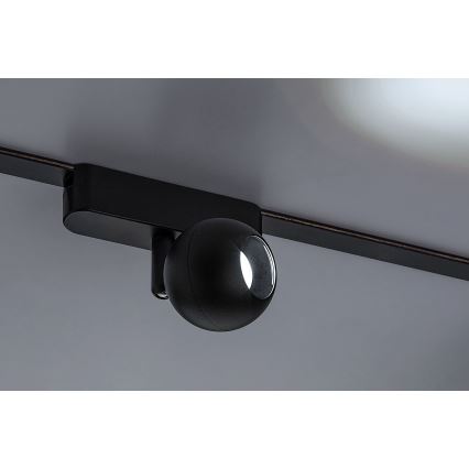 Rabalux - LED Aptumšojams starmetis 1-fāzes sliežu sistēmai LED/5W/24V 2700-5500K Wi-Fi Tuya melna