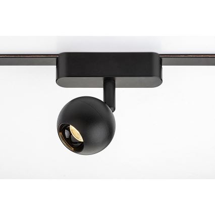 Rabalux - LED Aptumšojams starmetis 1-fāzes sliežu sistēmai LED/5W/24V 2700-5500K Wi-Fi Tuya melna